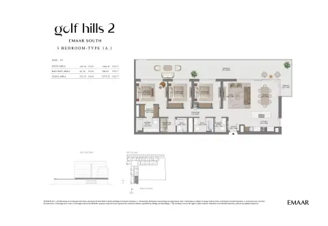 Floor plan, 3 Beds, 1,739 sq ft