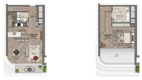 Floor plan, 1 Bed, 0 sq ft