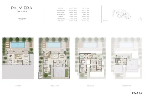 Floor plan, 5 Beds, 8,647 sq ft
