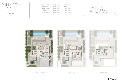 Floor plan, 4 Beds, 5,843 sq ft