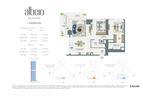 Floor plan, 2 Beds, 1,452 sq ft
