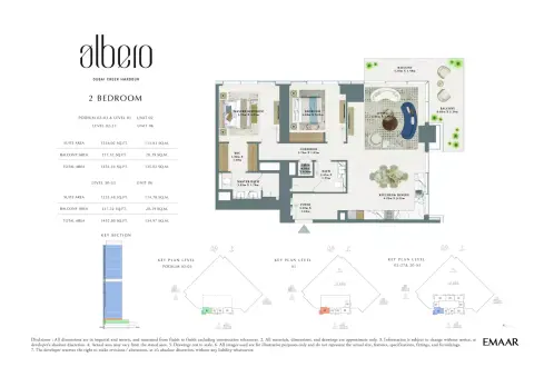 Floor plan, 2 Beds, 1,452 sq ft