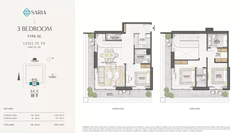 Floor plan, 3 Beds, 1,945 sq ft