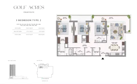 Floor plan, 3 Beds, 1,812 sq ft