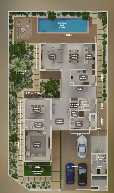 Floor plan, 4 Beds, 5,015 sq ft