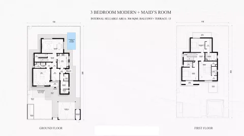 Floor plan, 3 Beds, 3,272 sq ft