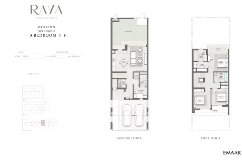 Floor plan, 3 Beds, 1,993 sq ft
