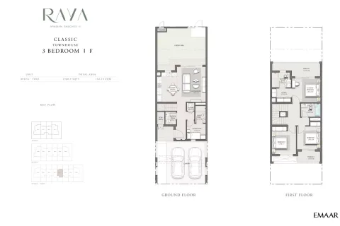 Floor plan, 3 Beds, 1,960 sq ft