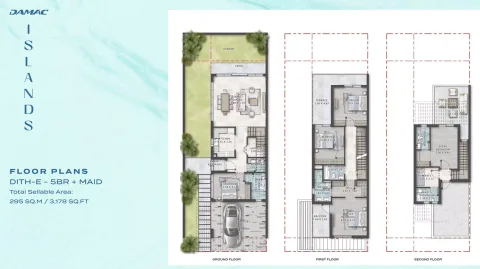 Floor plan, 5 Beds, 3,178 sq ft
