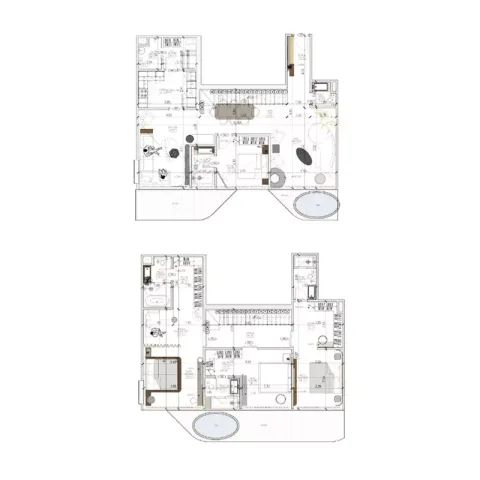 Floor plan, 4 Beds, 3,057 sq ft