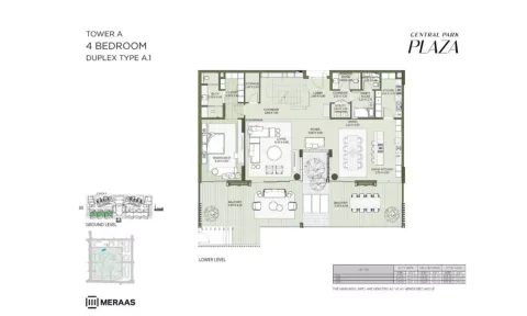 Floor plan, 4 Beds, 0 sq ft