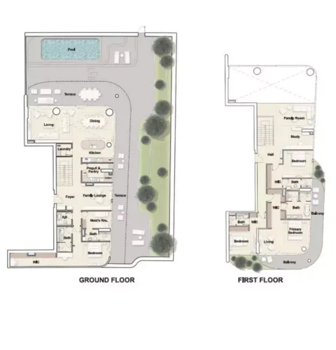 Floor plan, 4 Beds, 8,716 sq ft