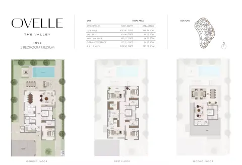 Floor plan, 5 Beds, 5,639 sq ft