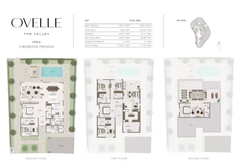 Floor plan, 5 Beds, 7,728 sq ft
