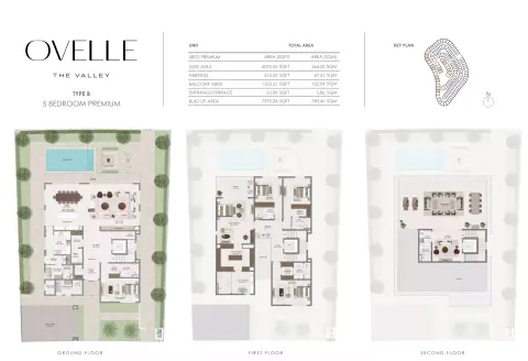 Floor plan, 5 Beds, 7,970 sq ft