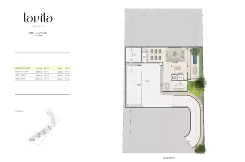 Floor plan, 6 Beds, 19,174 sq ft