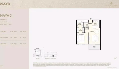 Floor plan, 1 Bed, 791 sq ft