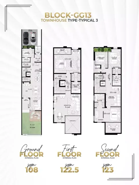 Floor plan, 4 Beds, 3,799 sq ft