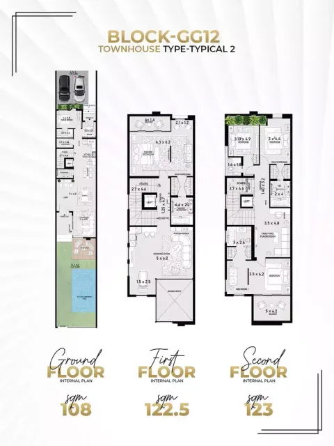Floor plan, 4 Beds, 3,799 sq ft