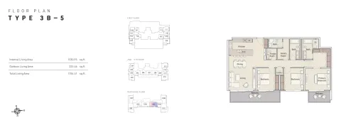 Floor plan, 3 Beds, 1,754 sq ft