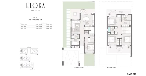 Floor plan, 4 Beds, 2,607 sq ft