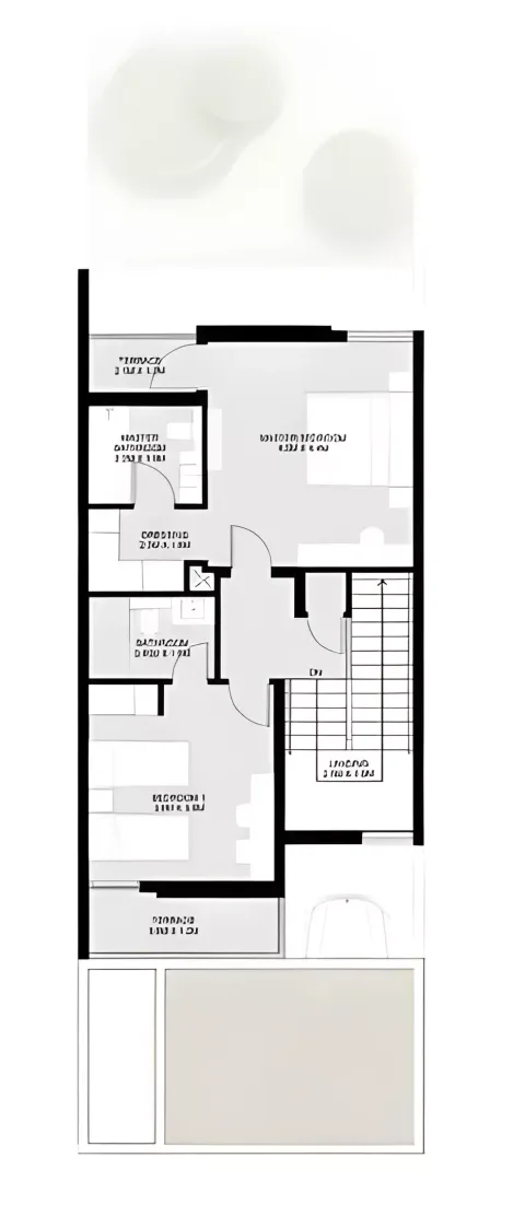 Floor plan, 2 Beds, 1,856 sq ft