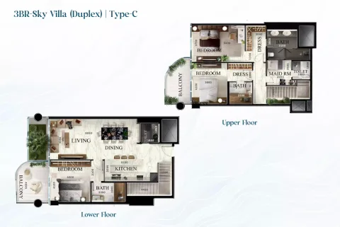 Floor plan, 3 Beds, 0 sq ft
