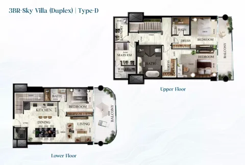Floor plan, 3 Beds, 0 sq ft