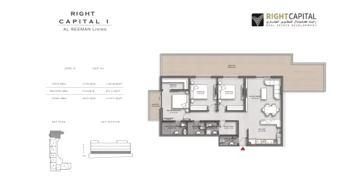 Floor plan, 3 Beds, 2,116 sq ft