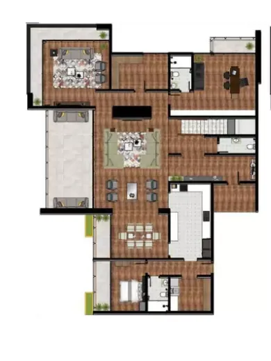 Floor plan, 4 Beds, 0 sq ft