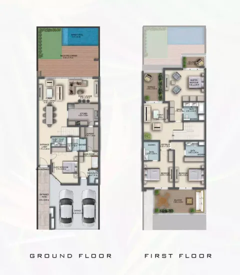 Floor plan, 4 Beds, 3,500 sq ft