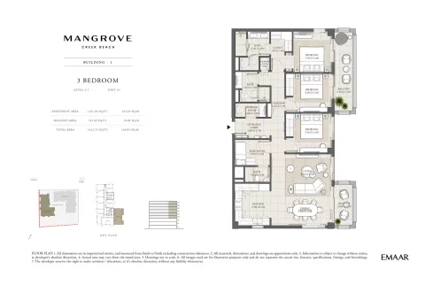 Floor plan, 3 Beds, 1,613 sq ft
