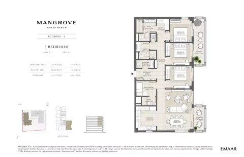 Floor plan, 3 Beds, 1,613 sq ft