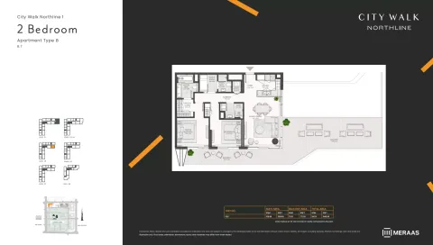 Floor plan, 2 Beds, 1,940 sq ft