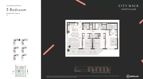 Floor plan, 3 Beds, 1,808 sq ft