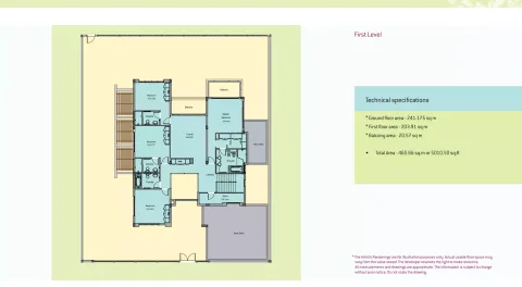 Floor plan, 3 Beds, 0 sq ft