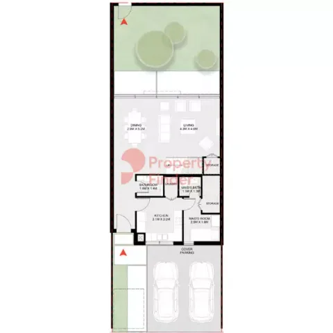 Floor plan, 3 Beds, 2,348 sq ft