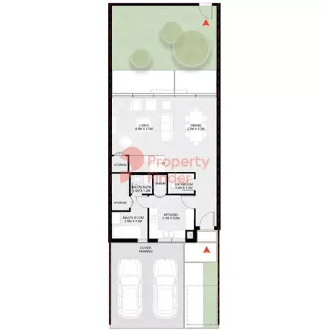 Floor plan, 3 Beds, 2,348 sq ft