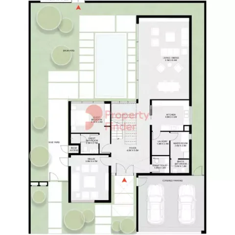 Floor plan, 4 Beds, 4,211 sq ft