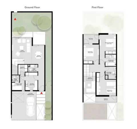 Floor plan, 3 Beds, 2,289 sq ft
