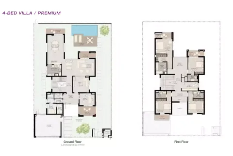 Floor plan, 4 Beds, 6,673 sq ft