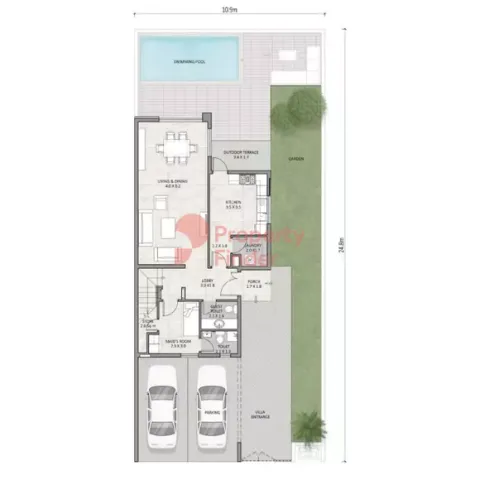 Floor plan, 3 Beds, 4,067 sq ft