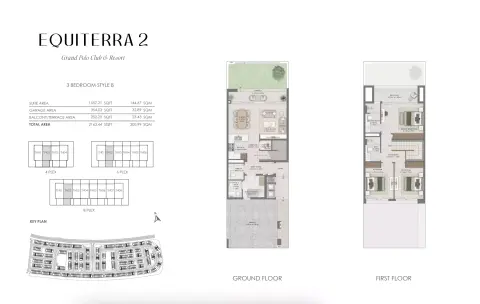 Floor plan, 3 Beds, 2,163 sq ft