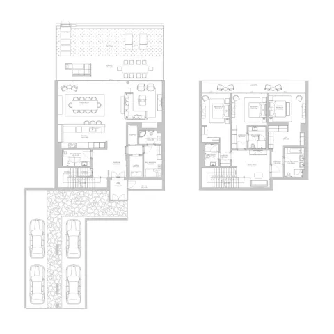 Floor plan, 3 Beds, 0 sq ft