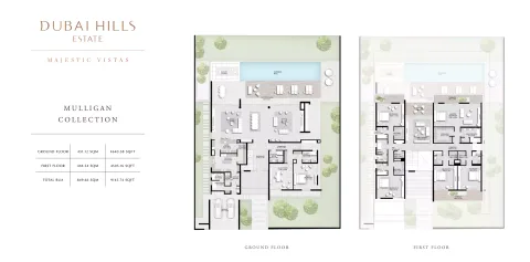 Floor plan, 6 Beds, 9,145 sq ft