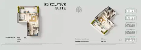 Floor plan, Studio, 753 sq ft