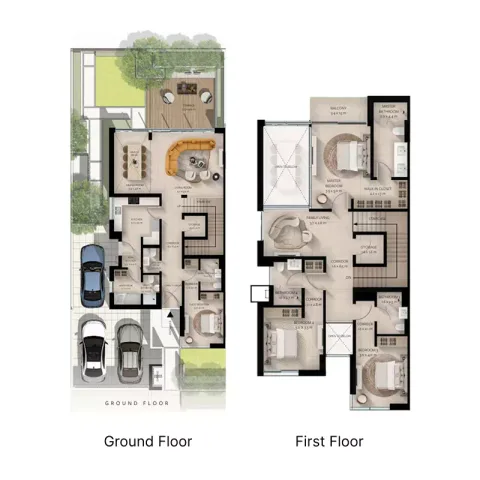 Floor plan, 4 Beds, 3,423 sq ft