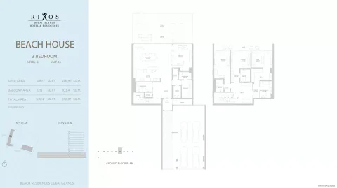 Floor plan, 3 Beds, 5,924 sq ft