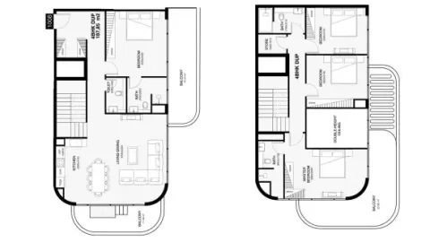 Floor plan, 4 Beds, 2,594 sq ft