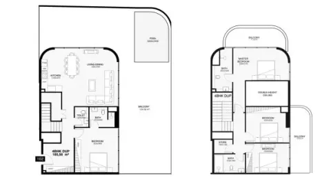 Floor plan, 4 Beds, 3,616 sq ft